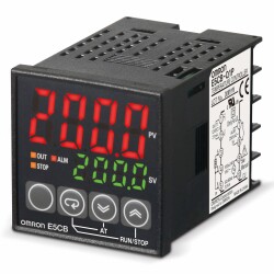 E5CB-R1TCD 24VAC/DC - Sıcaklık Kontrolörü - 1