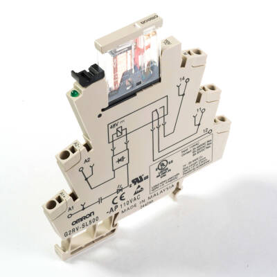 G2RV-SL500-AP 110VAC - Slimline İnput Relay (6Mm Width) İncl. Socket - 1