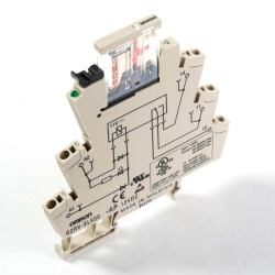 G2RV-SL500-AP 12VDC - Slimline İnput Relay (6Mm Width) İncl. Socket - 1