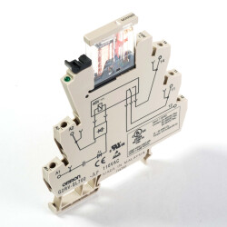 G2RV-SL700-AP 110VAC - Slimline İnput Relay (6Mm Width) İncl. Socket - 1