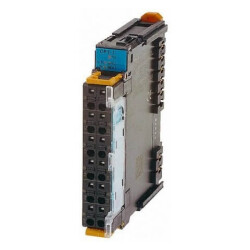 OMRON SmartSlice 1 Kanal positioning ünitesi, 100 kHz, 24 VDC PNP giriş (A/B/Z) / RS422 line driver, 1 x 24 VDC PNP control giriş, 2 x PNP 0.5 A control çıkış - 1