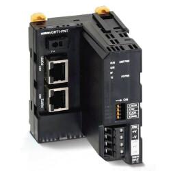 OMRON SmartSlice communication adaptor for EtherCAT, connects up to 64 slice I/O units (End plate have to be ordered separately) - 1