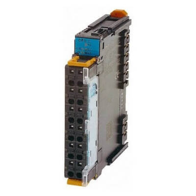 OMRON SmartSlice high speed counter unit, 1 x encoder input (A/B/Z), 60 kHz, 24 VDC NPN inputs, 1 x NPN 0.5 A range control output - 1