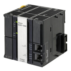 OMRON Sysmac NJ3 CPU, 5MB hafıza, dahili EtherCat (8 servo eksen, toplamda 192 Ethercat cihazı) ve Ethernet IP - 1