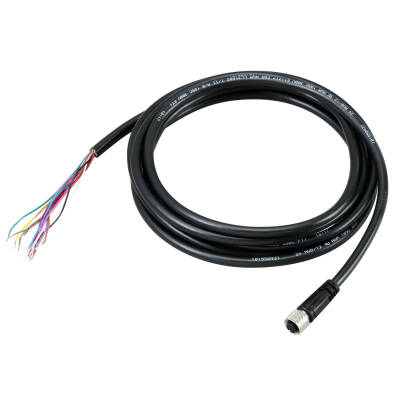 V430-W8-10M-E - V/F 430F M12 To Flying Leads Cable - 1