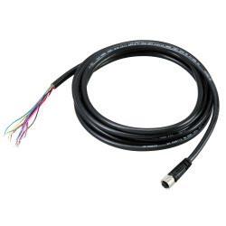 V430-W8-15M-E - V/F 430F M12 To Flying Leads Cable - 1