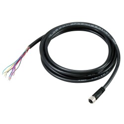 V430-W8-3M - V/F 430F M12 To Flying Leads Cable - 1