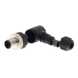 Y92E-MM12PVC4Aconf-L - Field Assembly Connector - 1