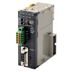 OMRON Yüksek hız seri haberleşme ünitesi, 1x RS-232C port + 1x RS-422/485 port, Protocol Macro, Host Link, 1:N NT Link, No protocol, seri Gateway (CompoWay/F, MODBUS-RTU, MODBUS-ASCII, Host Link), MODBUS RTU Slave, 230 kbps'ye kadar - 1