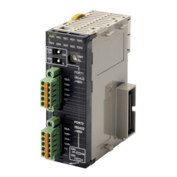 OMRON Yüksek hız seri haberleşme ünitesi, 2x RS-422/485 portu, Protocol Macro, Host Link, 1:N NT Link, No protocol, seri Gateway (CompoWay/F, MODBUS-RTU, MODBUS-ASCII, Host Link), MODBUS RTU Slave, 230 kbps'ye kadar - 1