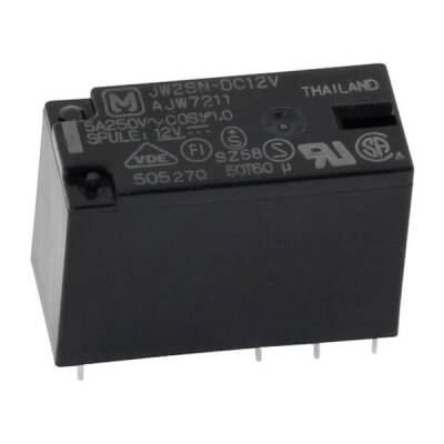 JW2SN-DC12V - Relay Power 5A 12Vdc 2P - 1