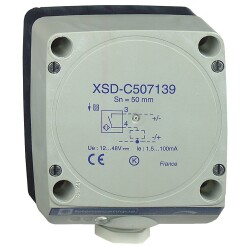 XSDC607139 - Endüktif Sensör XSD 80x80x40mm - Plastik Sn60mm -DC-2 Telli 12..48VDC - Terminal - 1