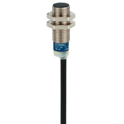 XS612B1MAL2 - M12 Endüktif Sensör 24-240VAC/DC NA Düz Kafa 4 mm Alg.L=53mm, 2 Mt. Kablolu - 1