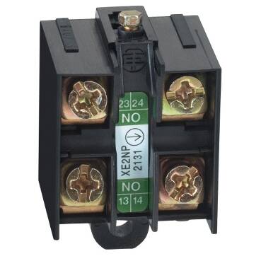 Telemecanique - XE2NP2138 Limit switch kontak bloğu, Limit switchler XC Standard, 1 co, 2 NO sl altın kaplamalı konnektörlü - 1