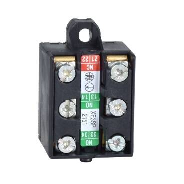 Telemecanique - XE3NP2151 Limit switch kontak bloğu, Limit switch'ler XC Standard, 1NC+2 NO, yavaş kesme, yapmadan önce kesme - 1