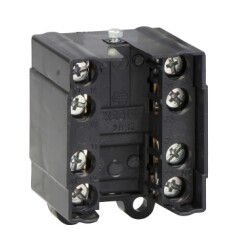 Telemecanique - XESP1028 Limit switch kontak bloğu, Limit switch'ler XC Standard, XESP, 2 C/O ani hareket, eş zamanlı, altın kaplama - 1