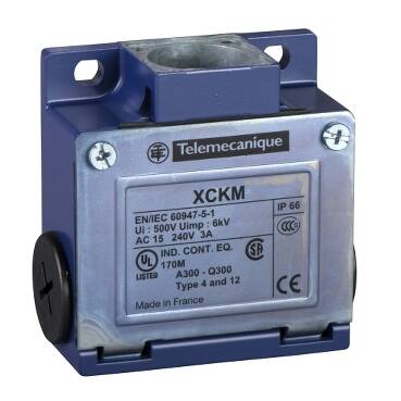 Telemecanique - ZCKMD31H29 Limit switch gövdesi, Limit switchler XC Standart, ZCKM, 1NC+2 NO, ani hareket, M20 - 1